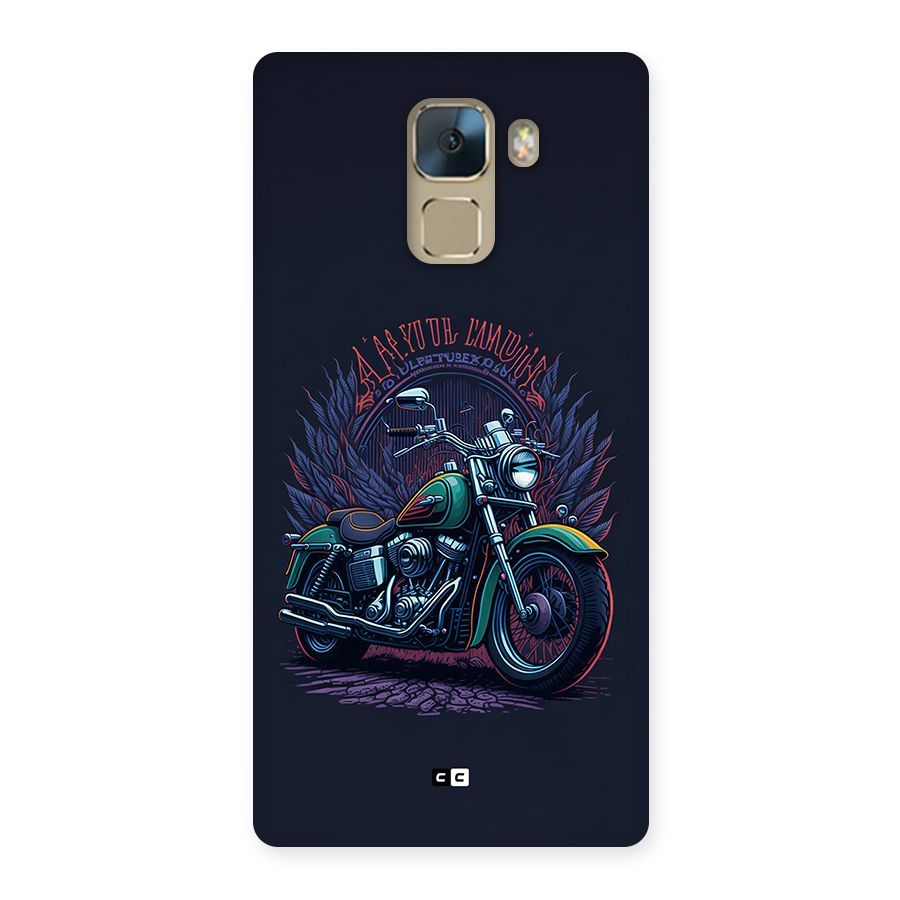 Vintage Desi Bike Back Case for Honor 7