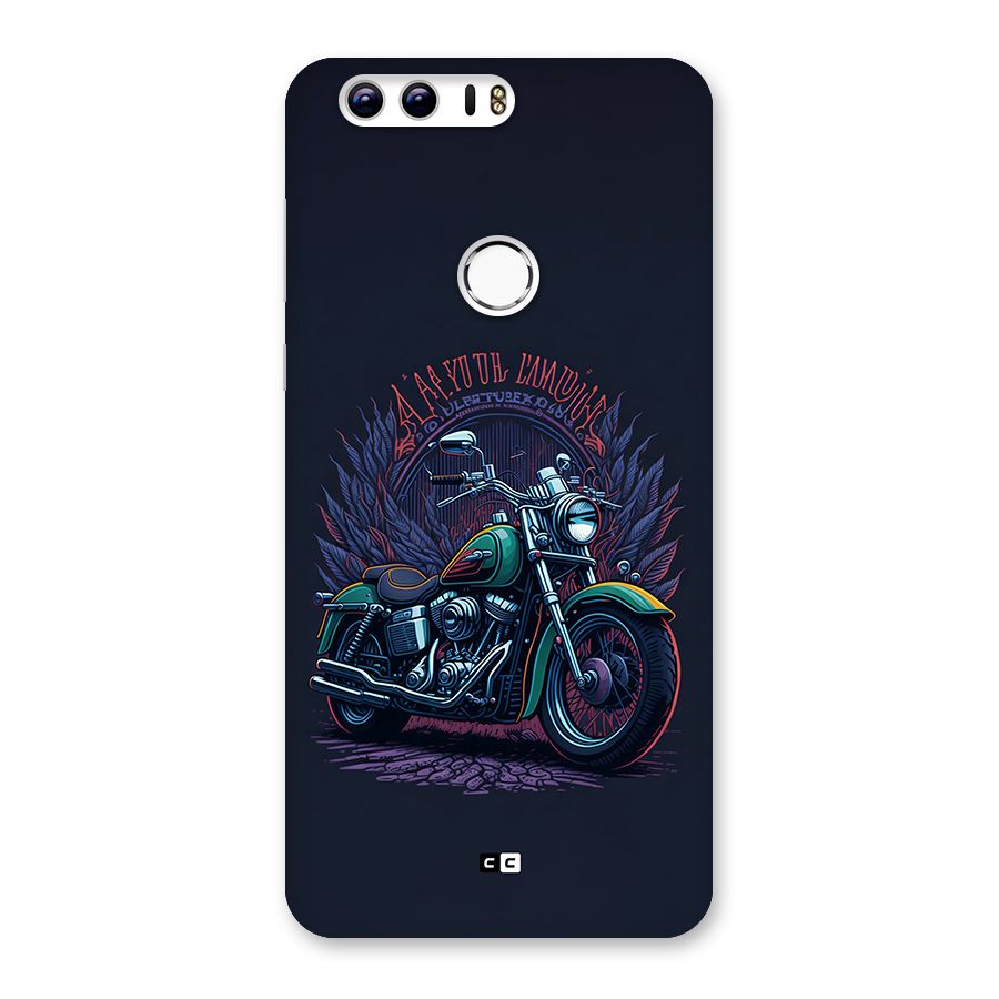 Vintage Desi Bike Back Case for Honor 8