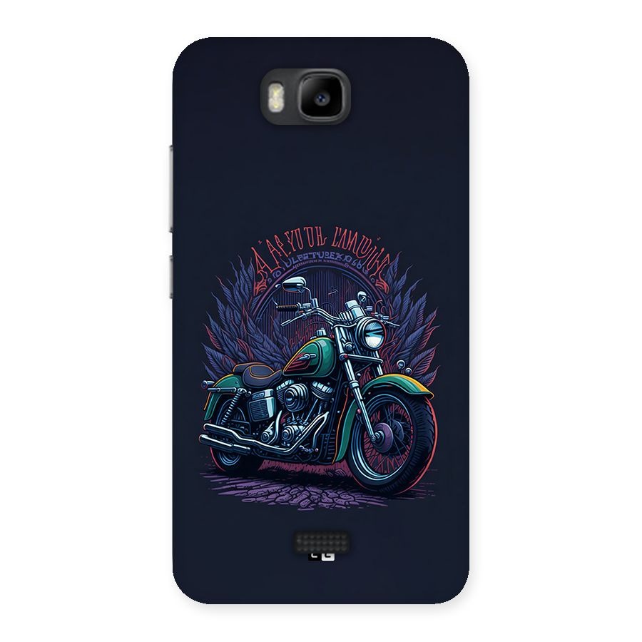 Vintage Desi Bike Back Case for Honor Bee