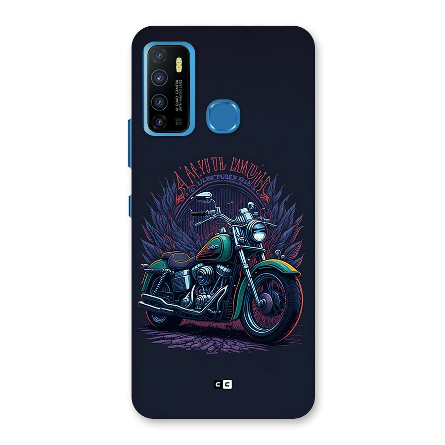 Vintage Desi Bike Back Case for Infinix Hot 9