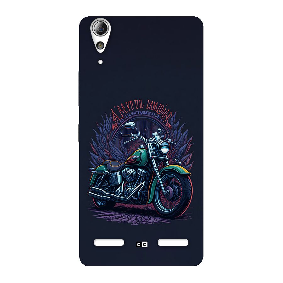 Vintage Desi Bike Back Case for Lenovo A6000 Plus