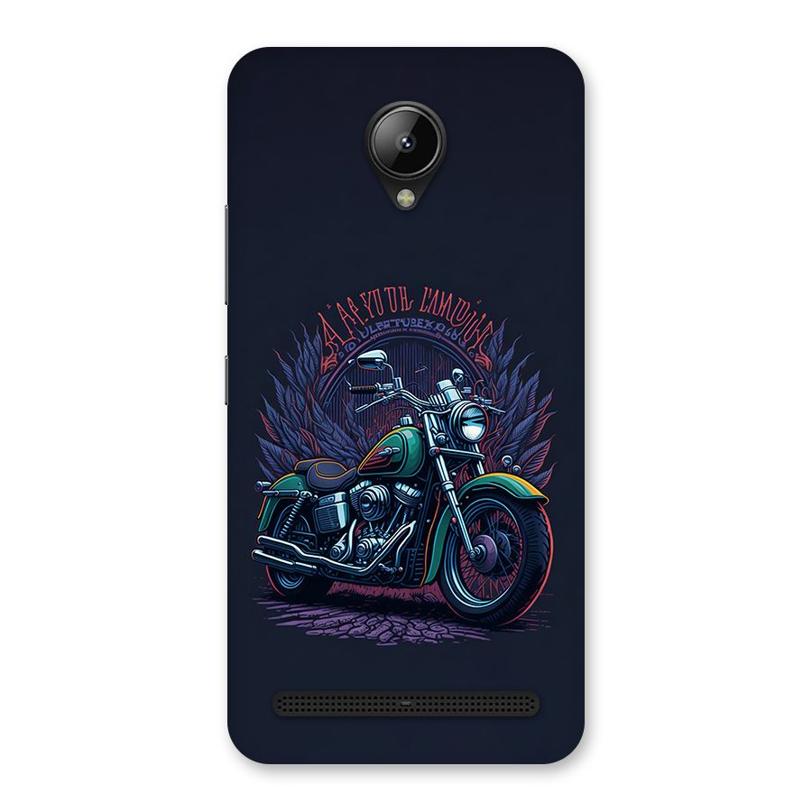 Vintage Desi Bike Back Case for Lenovo C2