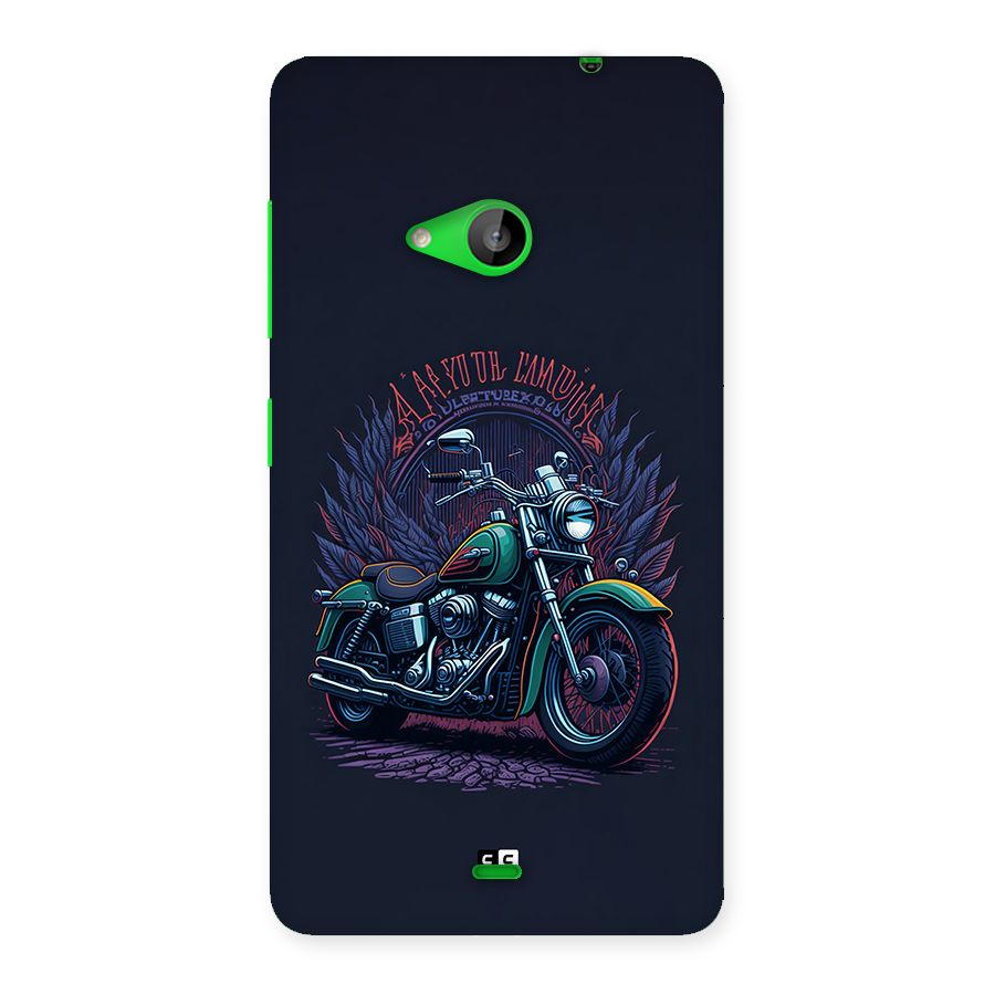 Vintage Desi Bike Back Case for Lumia 535