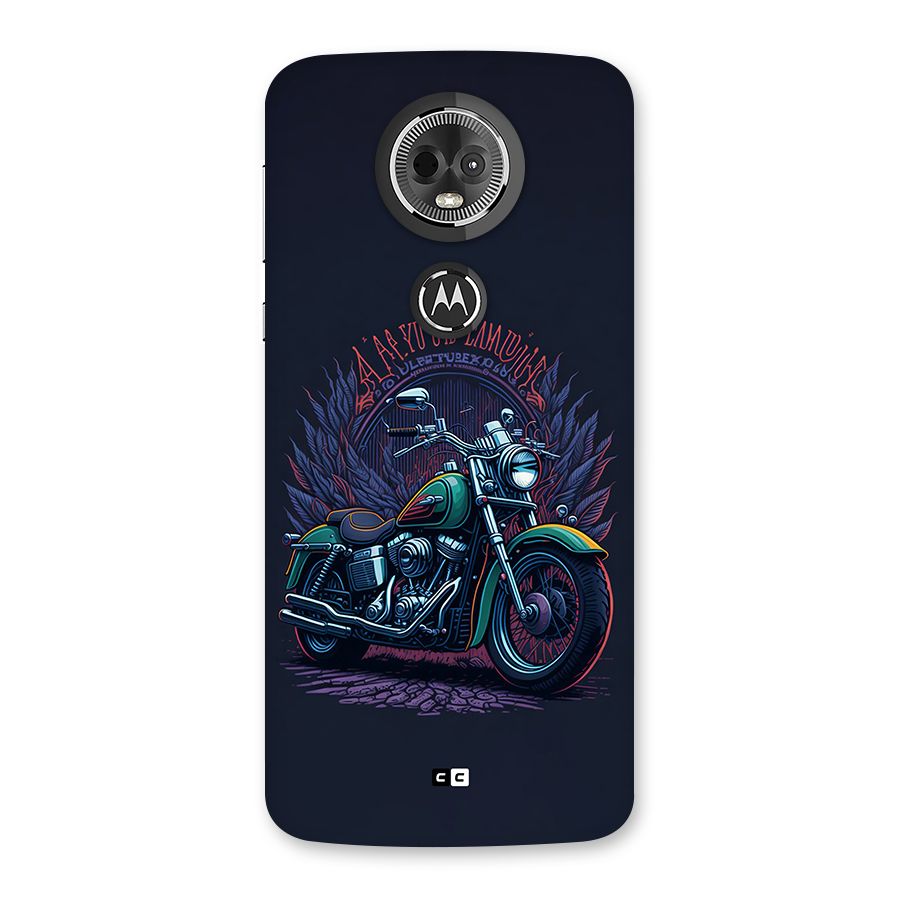 Vintage Desi Bike Back Case for Moto E5 Plus