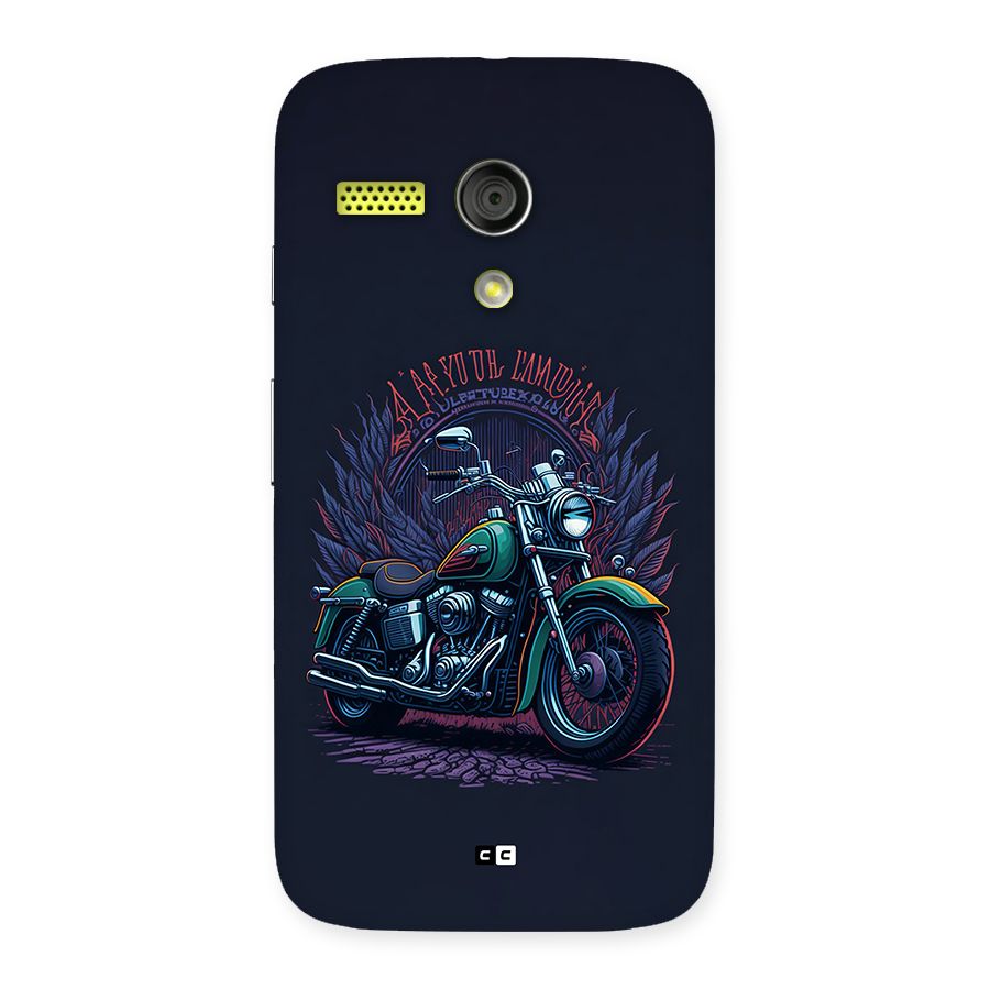 Vintage Desi Bike Back Case for Moto G