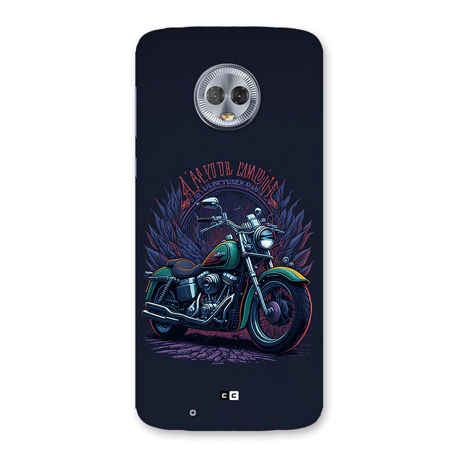Vintage Desi Bike Back Case for Moto G6