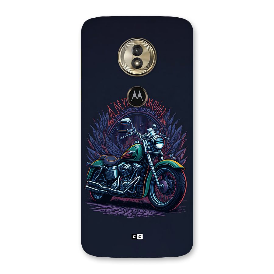 Vintage Desi Bike Back Case for Moto G6 Play