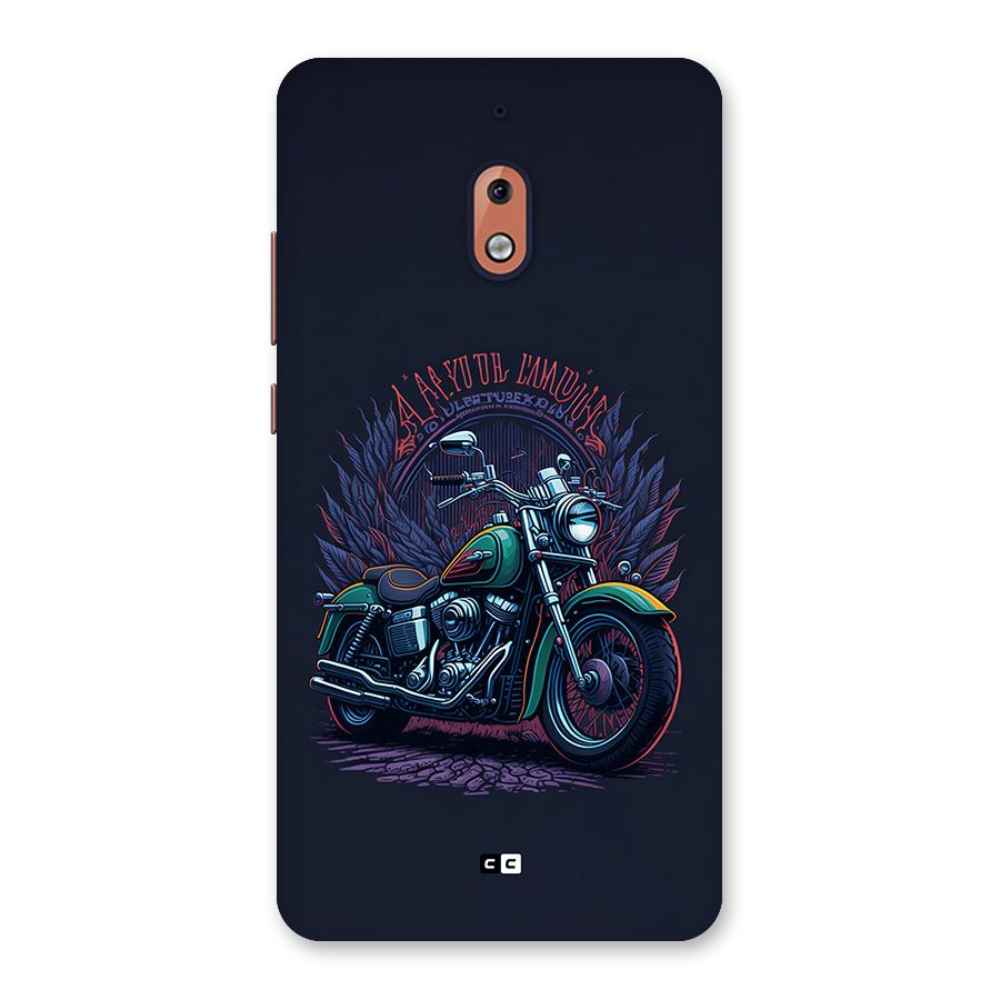 Vintage Desi Bike Back Case for Nokia 2.1