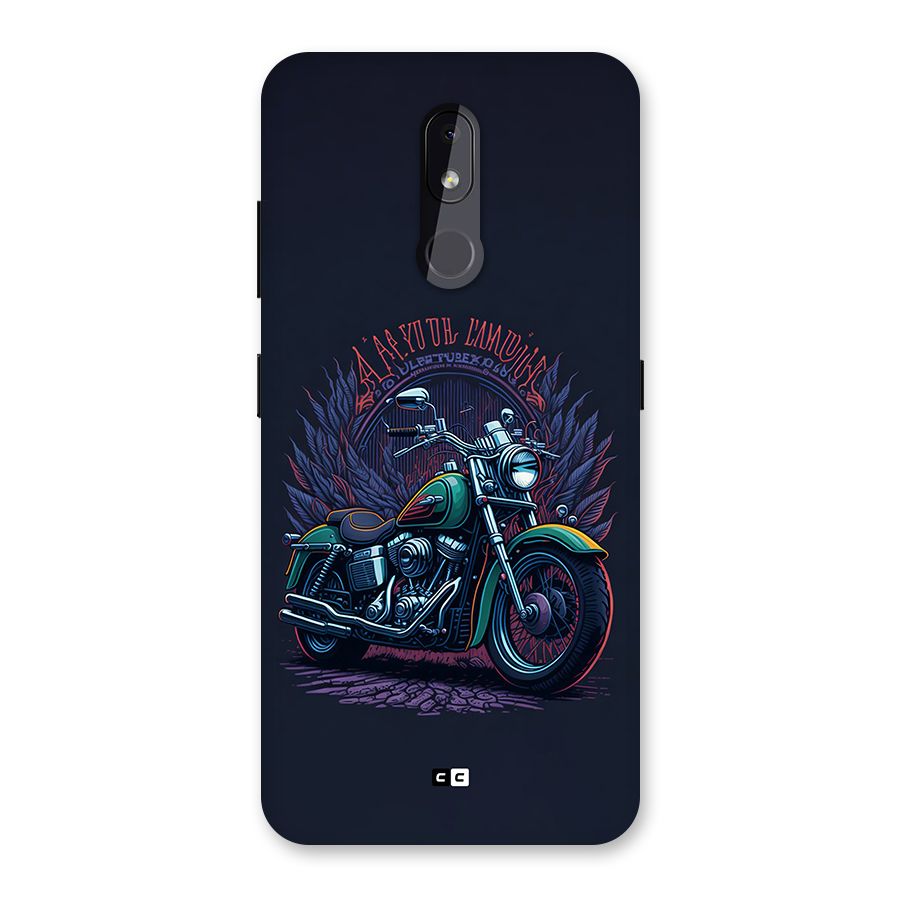Vintage Desi Bike Back Case for Nokia 3.2