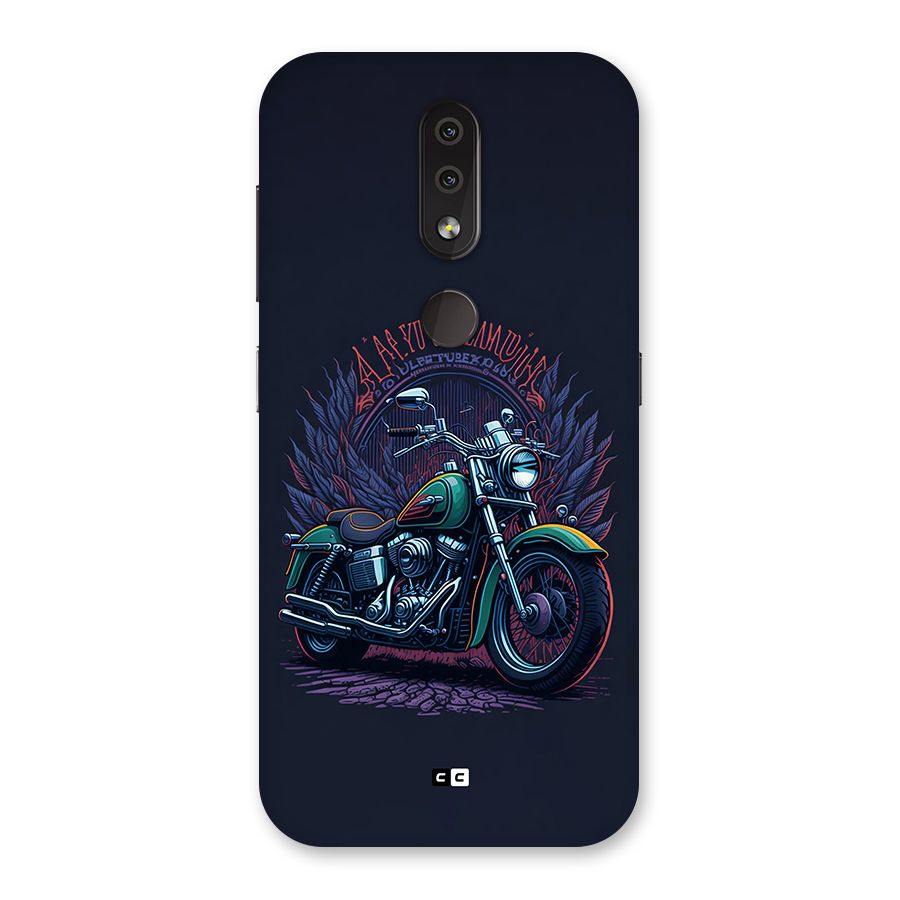 Vintage Desi Bike Back Case for Nokia 4.2