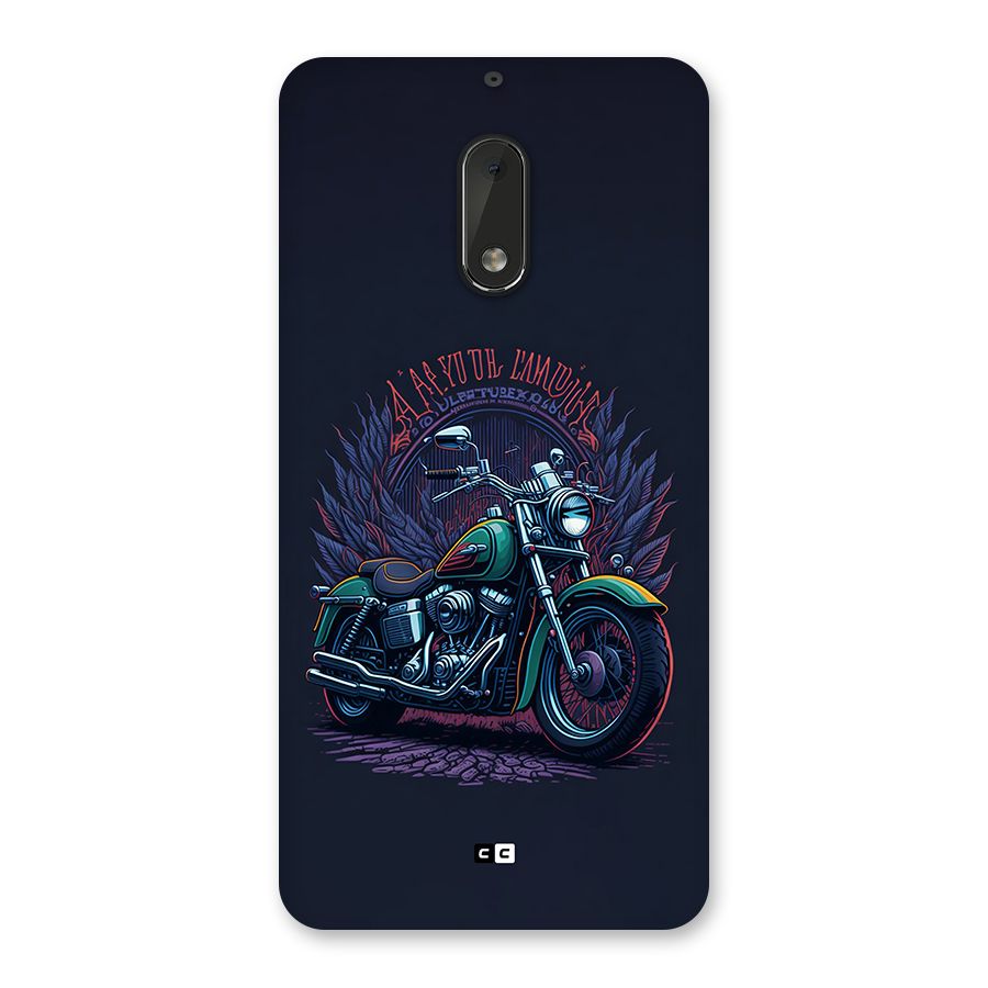 Vintage Desi Bike Back Case for Nokia 6