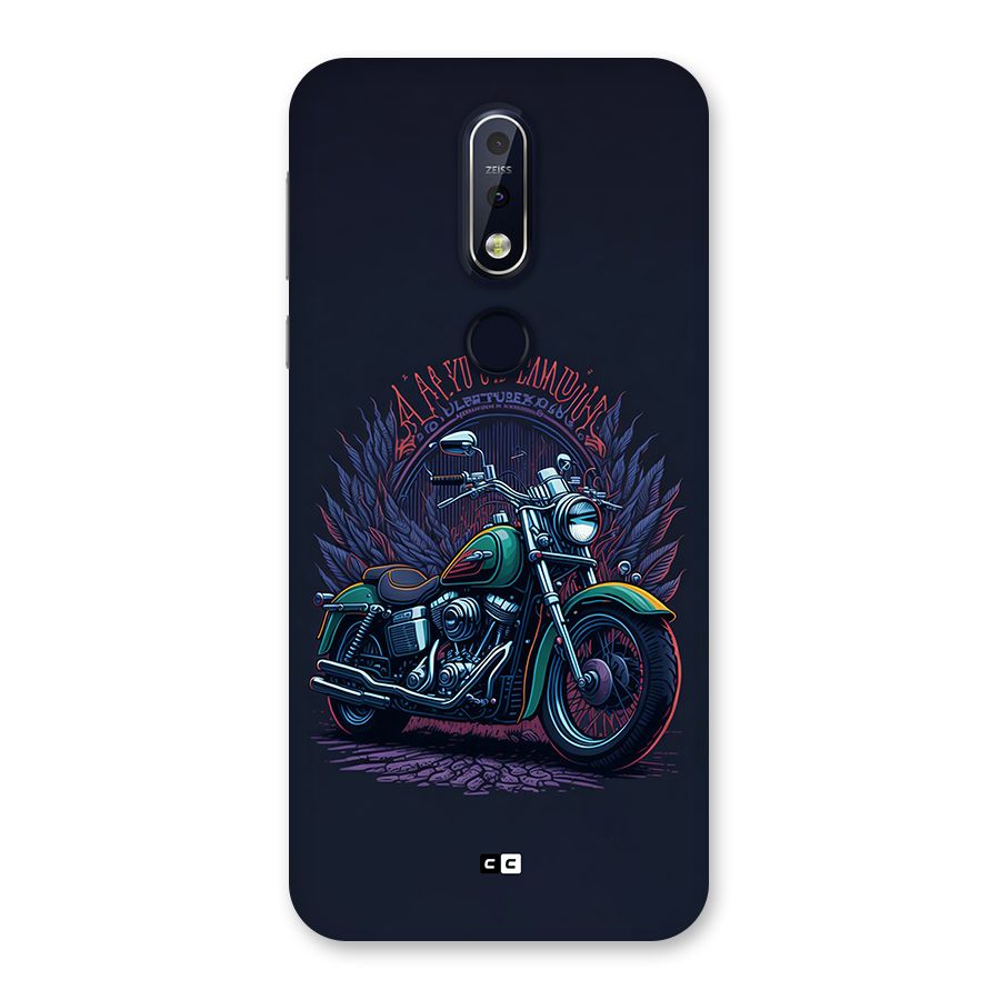Vintage Desi Bike Back Case for Nokia 7.1