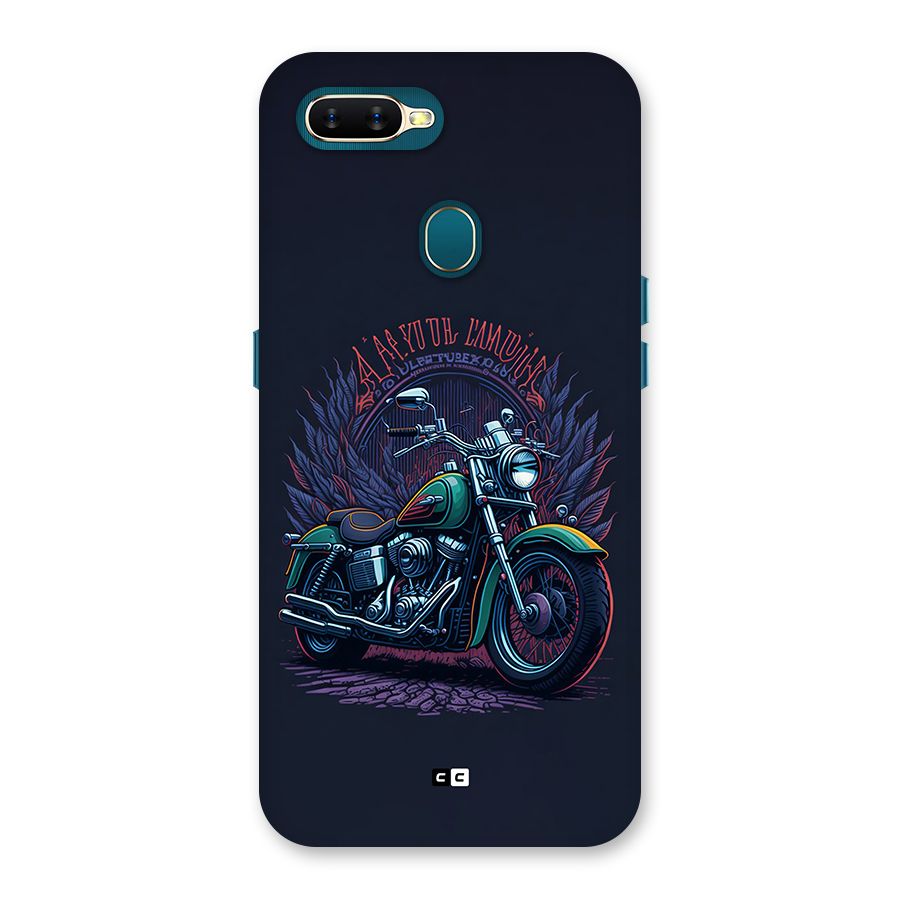 Vintage Desi Bike Back Case for Oppo A11k