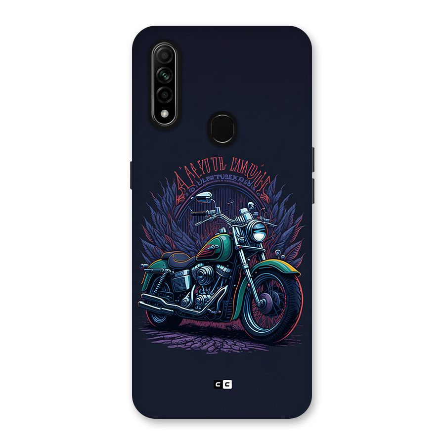 Vintage Desi Bike Back Case for Oppo A31