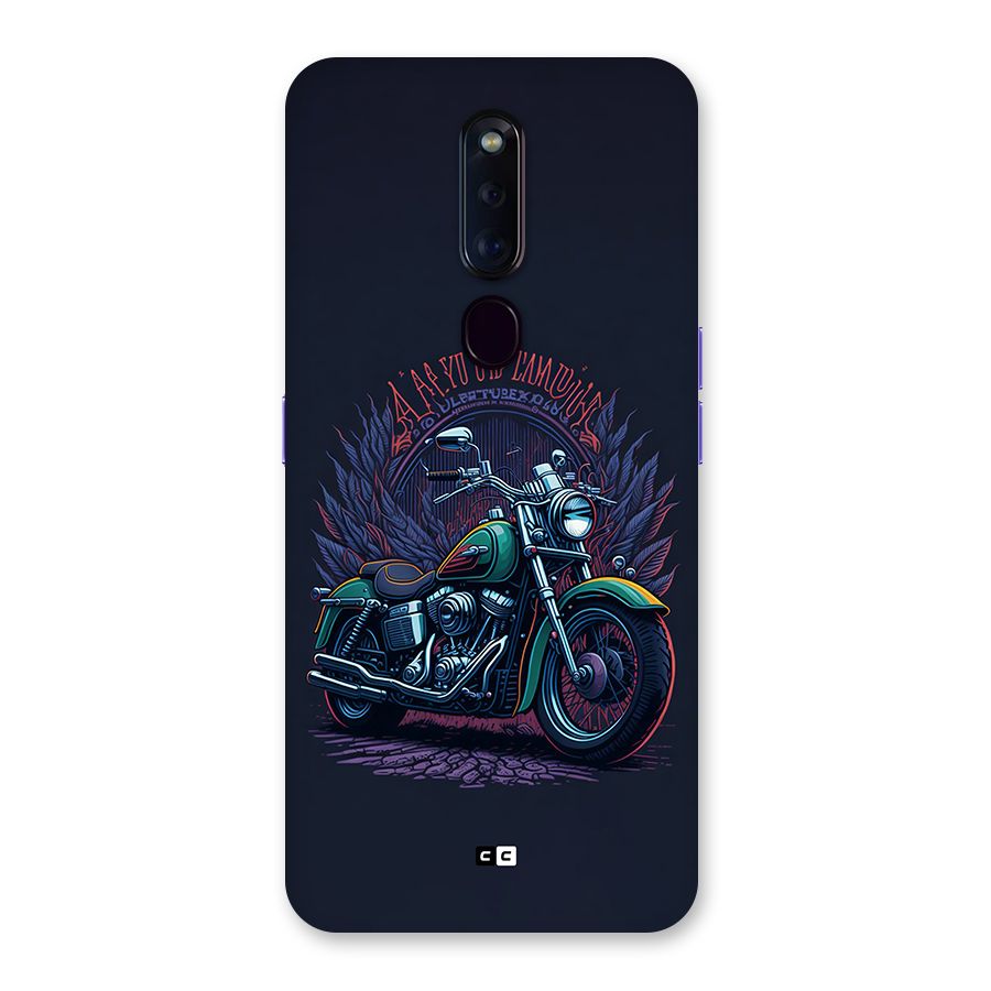 Vintage Desi Bike Back Case for Oppo F11 Pro