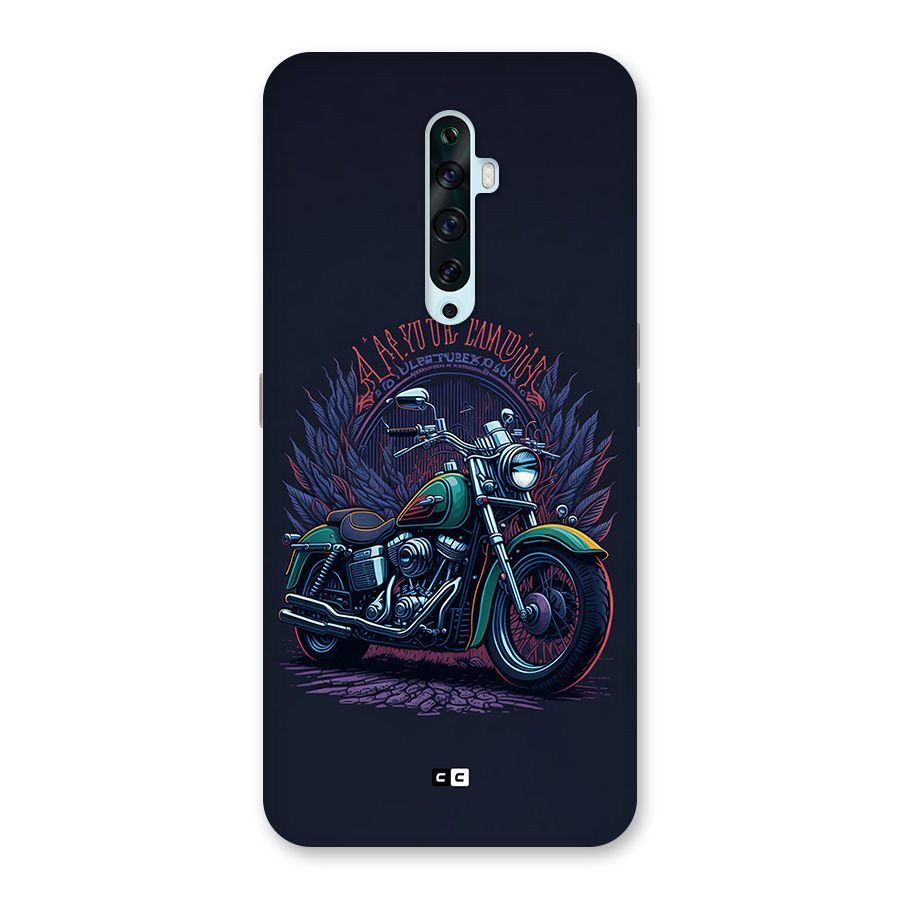 Vintage Desi Bike Back Case for Oppo Reno2 Z