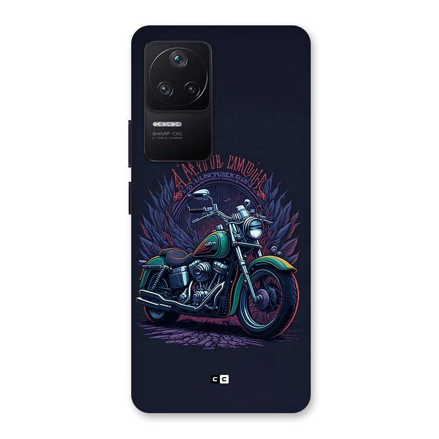 Vintage Desi Bike Back Case for Poco F4 5G