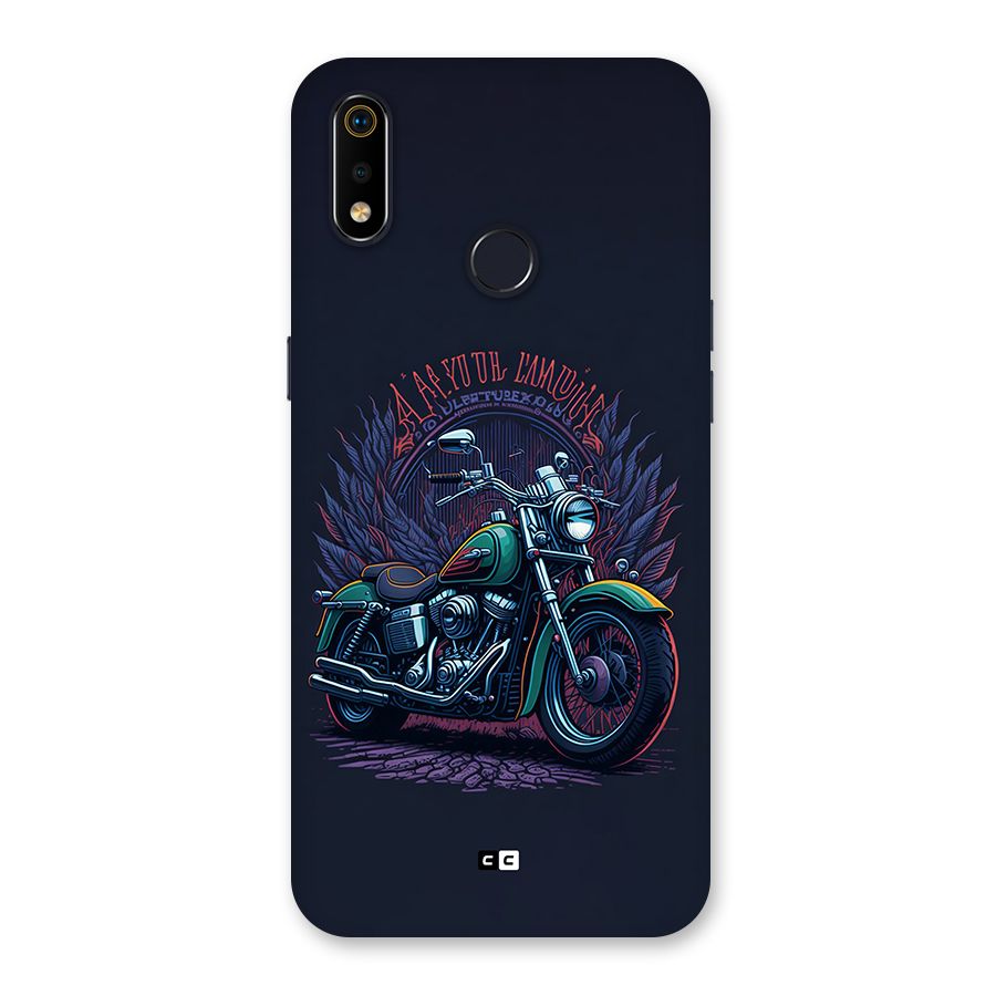 Vintage Desi Bike Back Case for Realme 3i