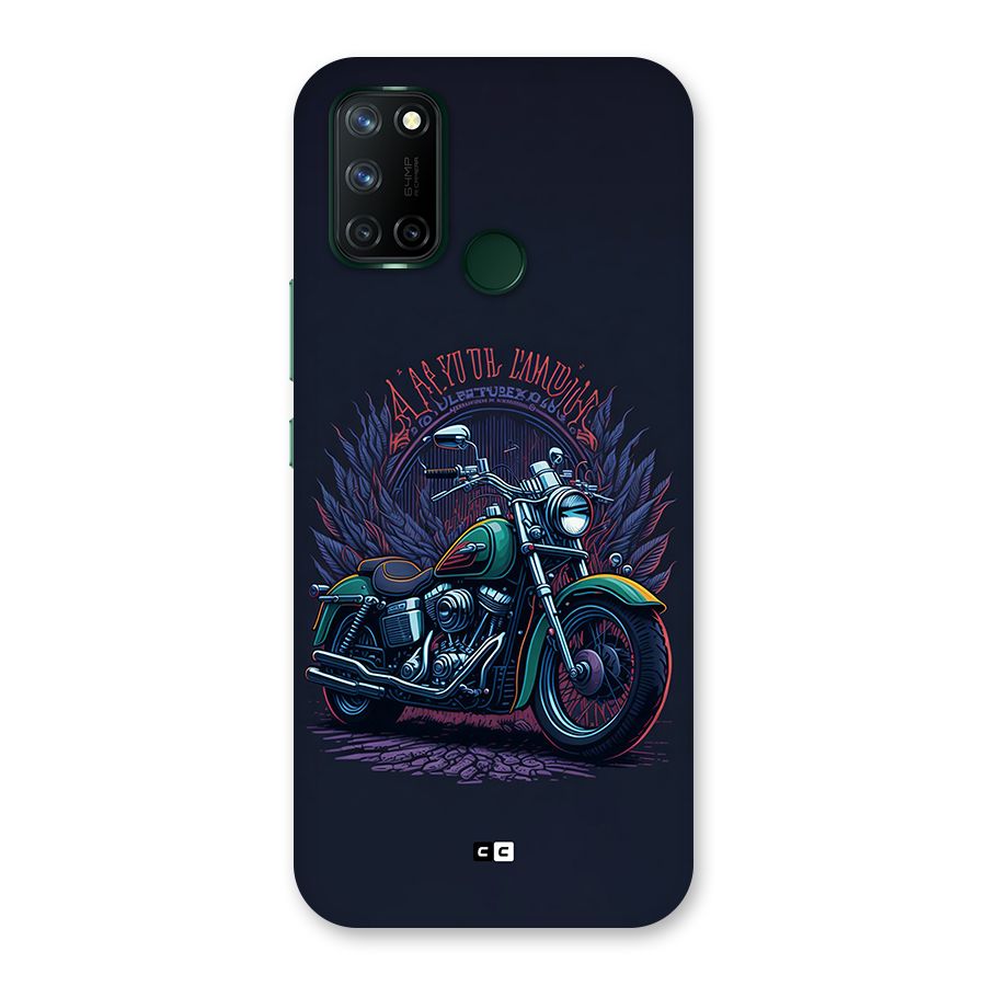 Vintage Desi Bike Back Case for Realme 7i