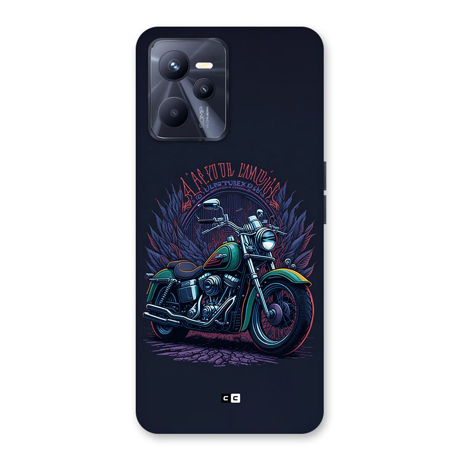 Vintage Desi Bike Back Case for Realme C35