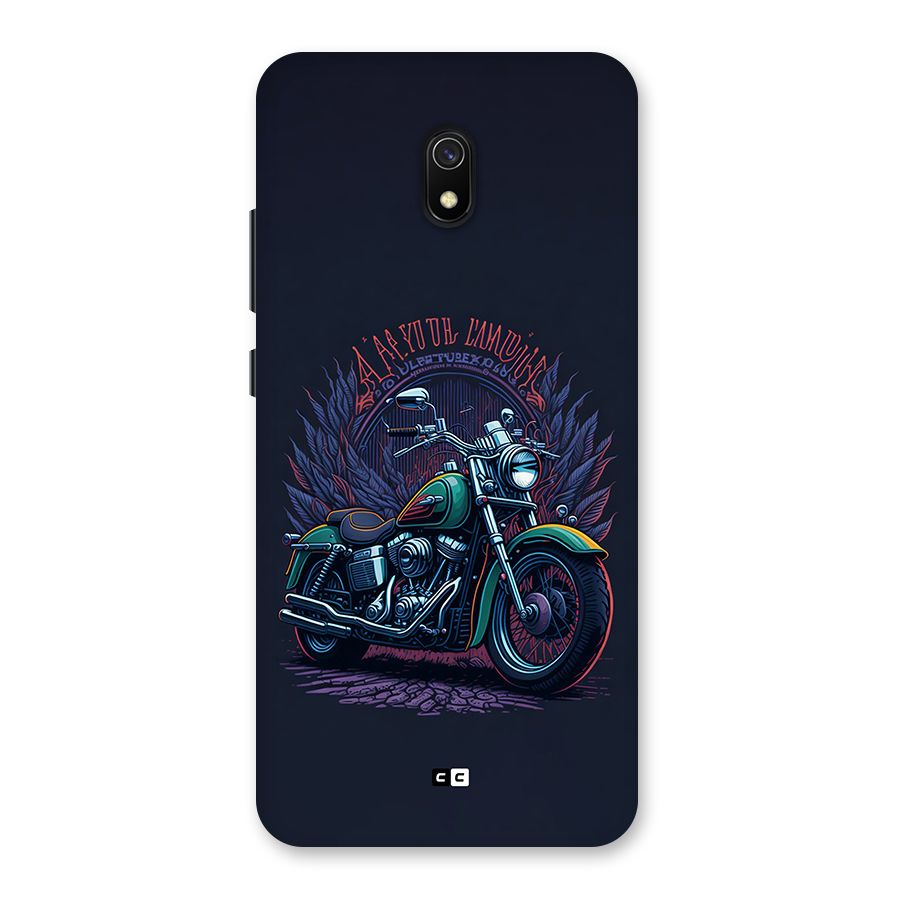 Vintage Desi Bike Back Case for Redmi 8A