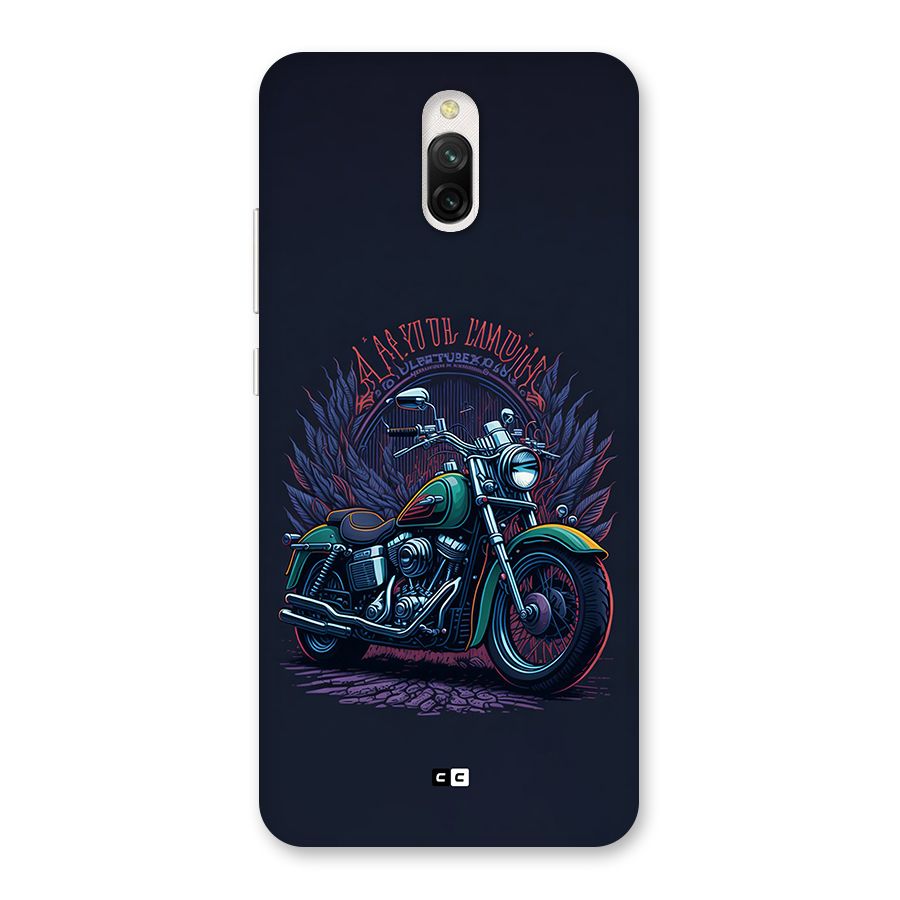 Vintage Desi Bike Back Case for Redmi 8A Dual