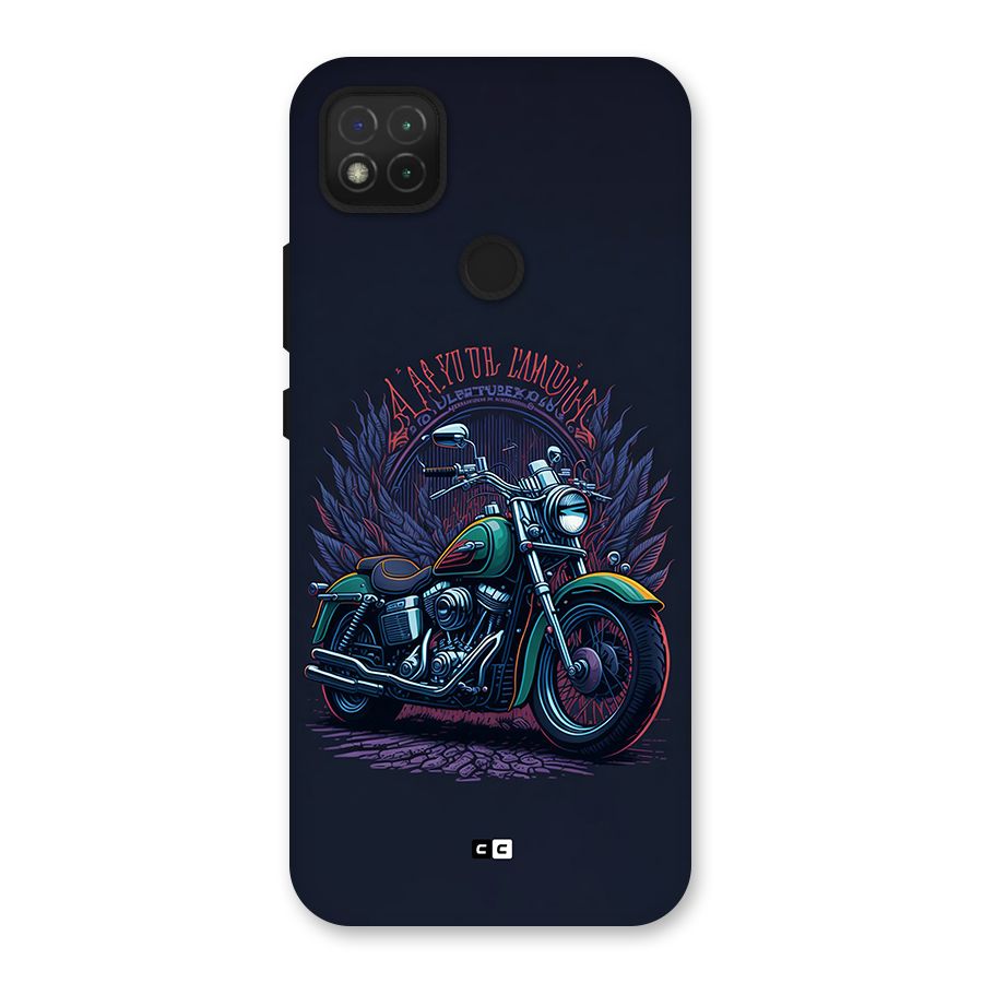 Vintage Desi Bike Back Case for Redmi 9C