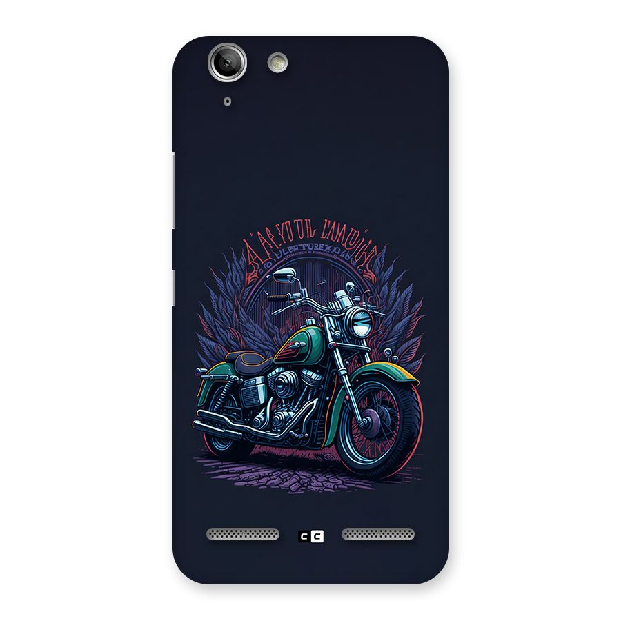 Vintage Desi Bike Back Case for Vibe K5