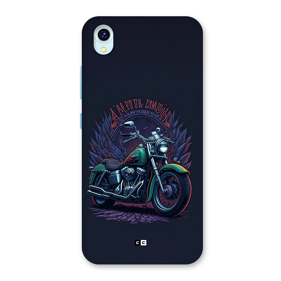 Vintage Desi Bike Back Case for Vivo Y1s