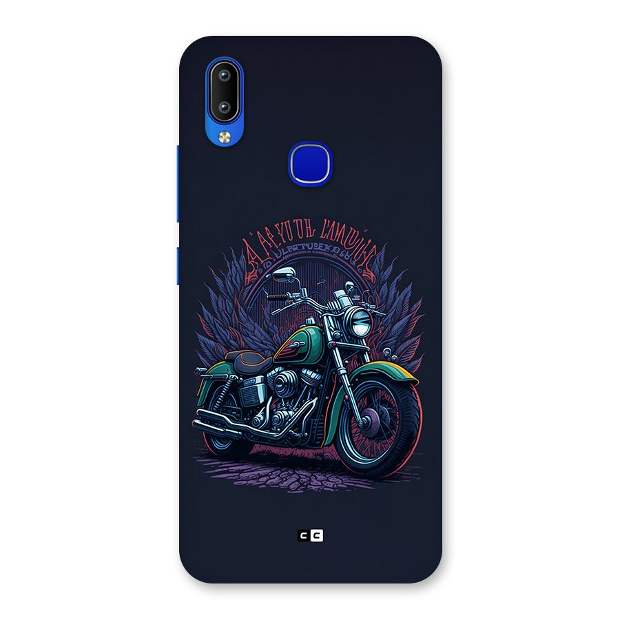 Vintage Desi Bike Back Case for Vivo Y91
