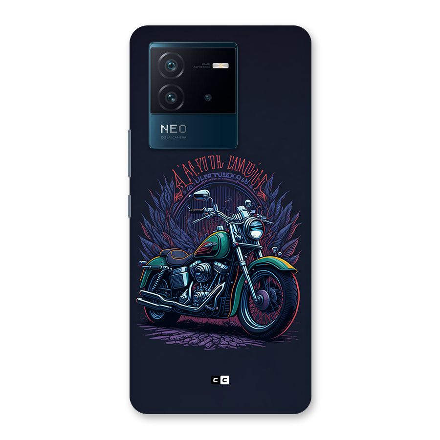 Vintage Desi Bike Back Case for Vivo iQOO Neo 6 5G