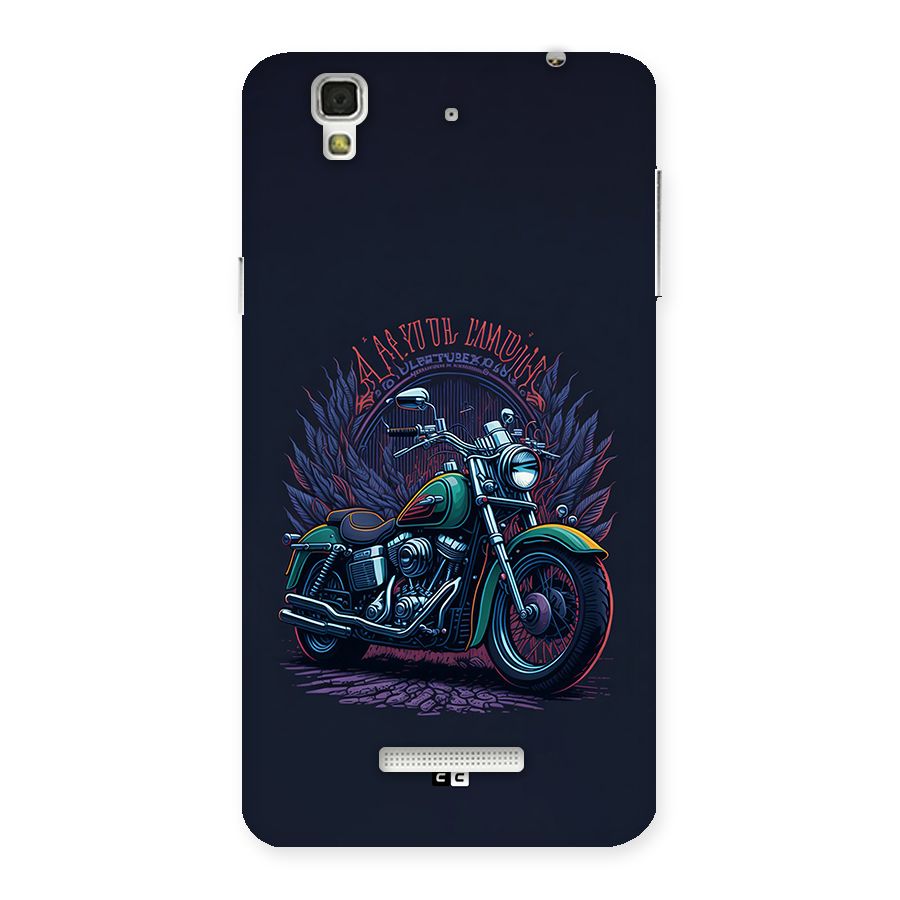 Vintage Desi Bike Back Case for YU Yureka Plus