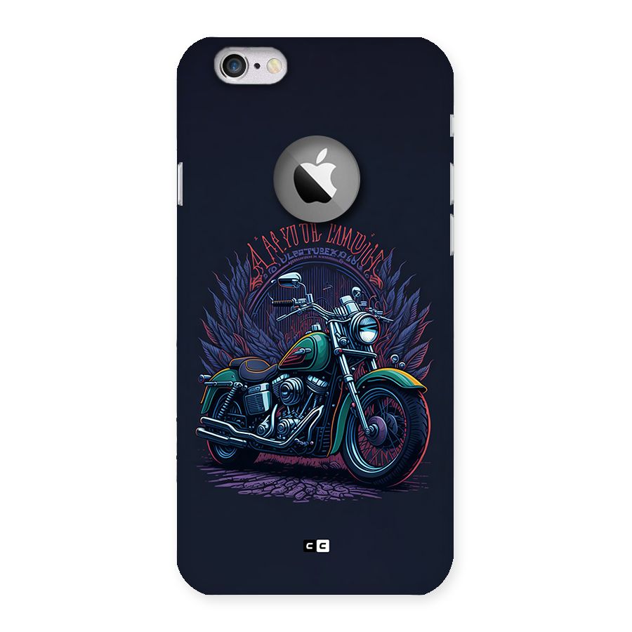 Vintage Desi Bike Back Case for iPhone 6 Logo Cut