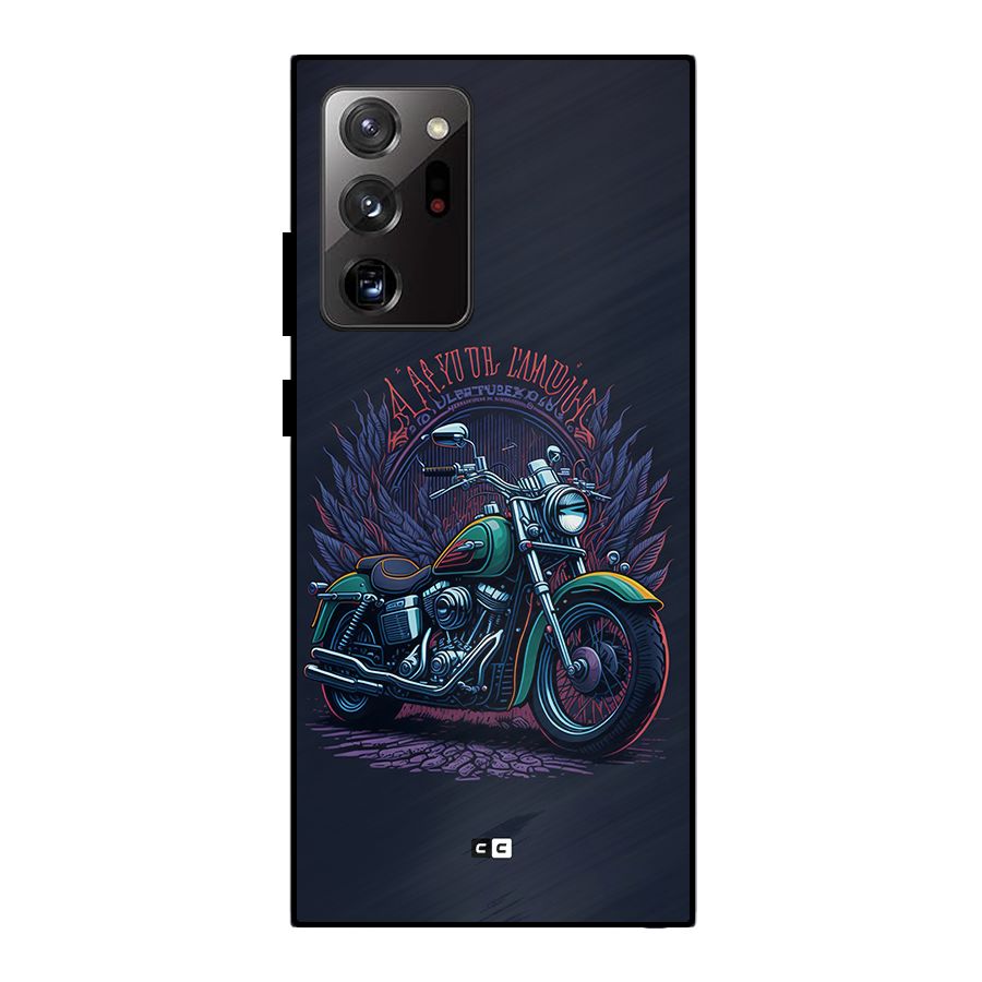 Vintage Desi Bike Metal Back Case for Galaxy Note 20 Ultra