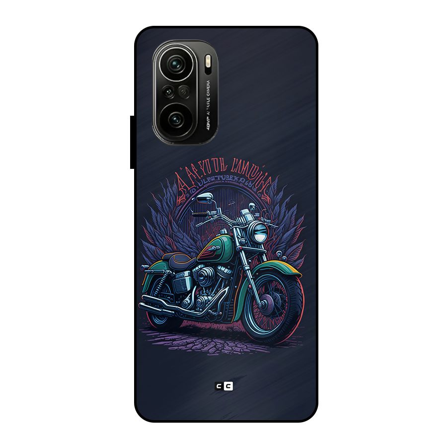 Vintage Desi Bike Metal Back Case for Mi 11x