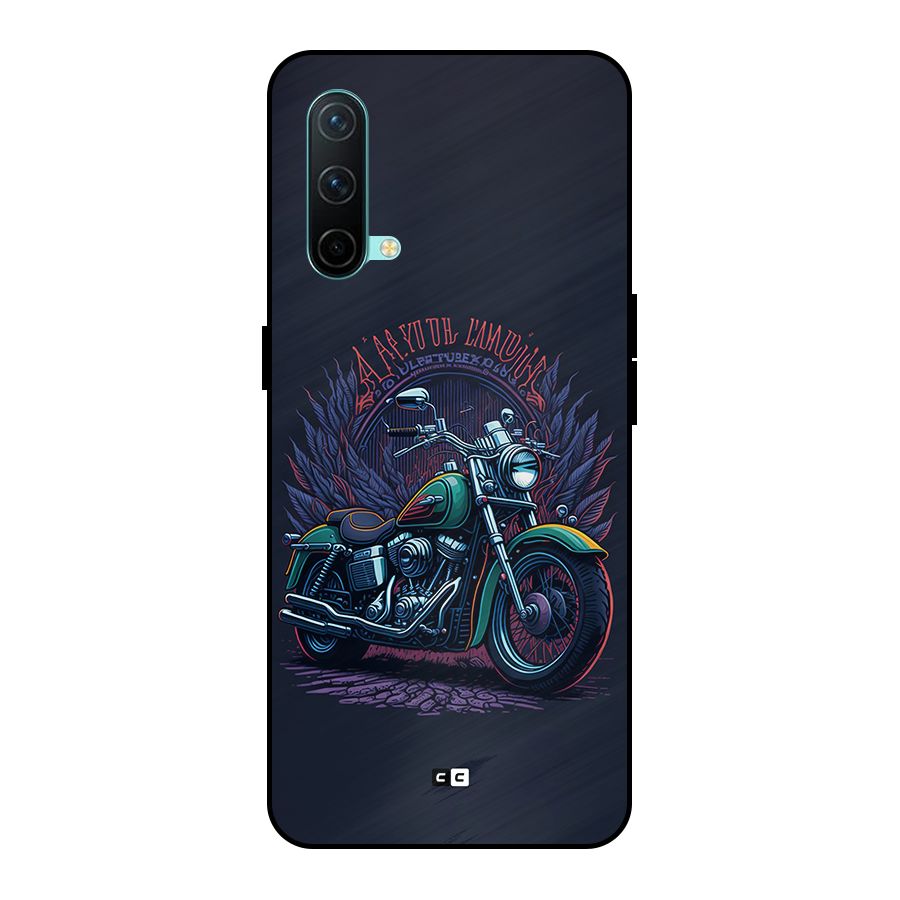 Vintage Desi Bike Metal Back Case for OnePlus Nord CE 5G