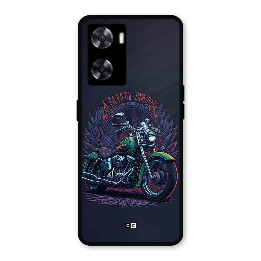 Vintage Desi Bike Metal Back Case for OnePlus Nord N20 SE