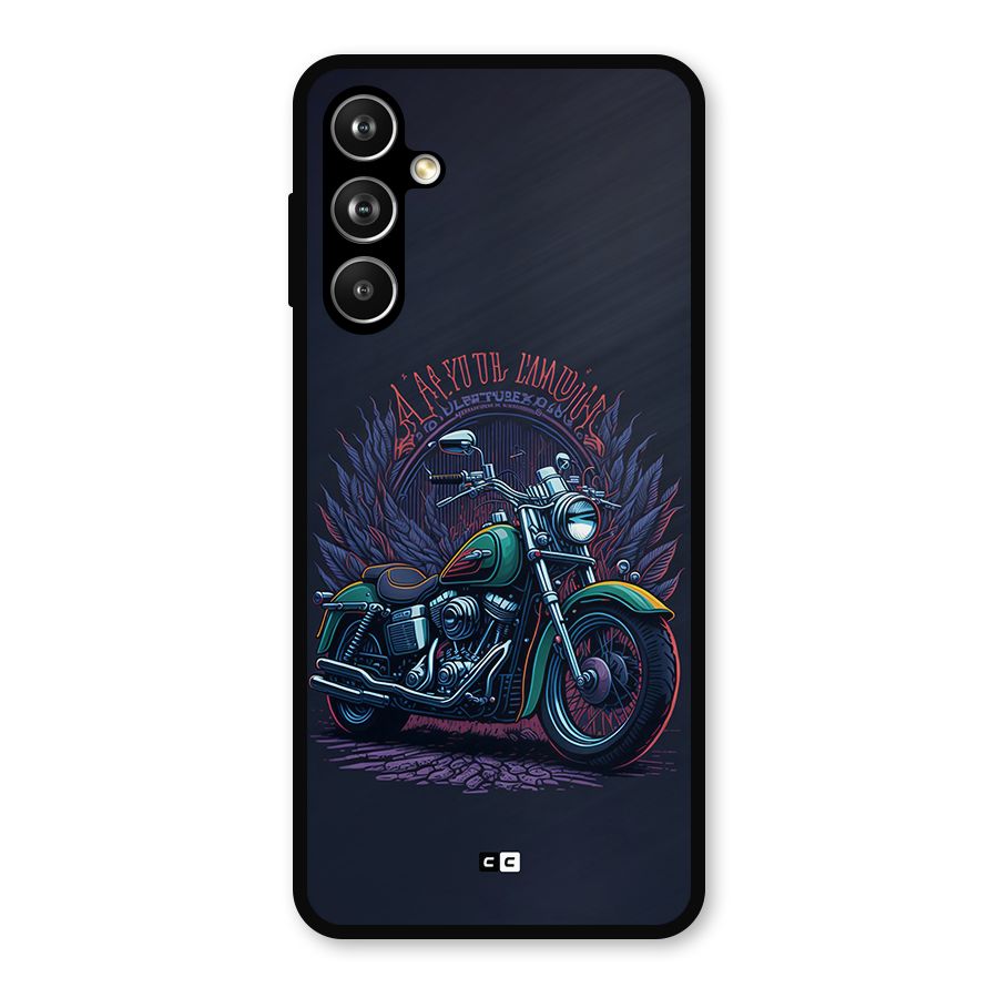 Vintage Desi Bike Metal Back Case for Samsung Galaxy M54