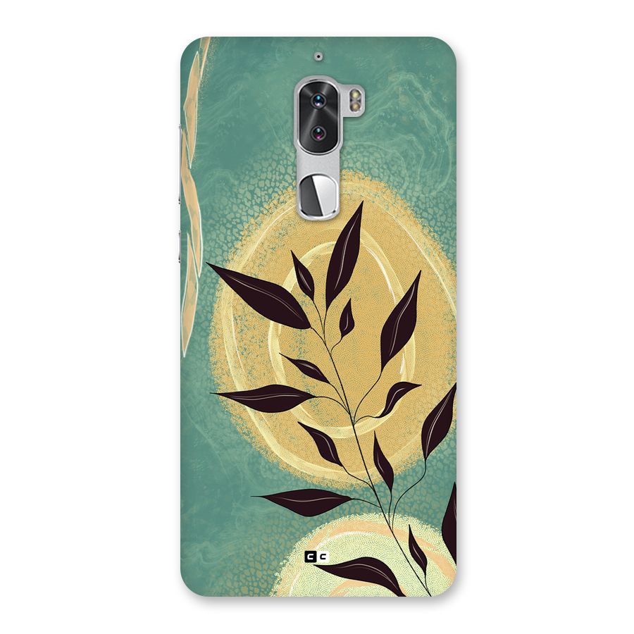 Vintage Leaf Art Back Case for Coolpad Cool 1