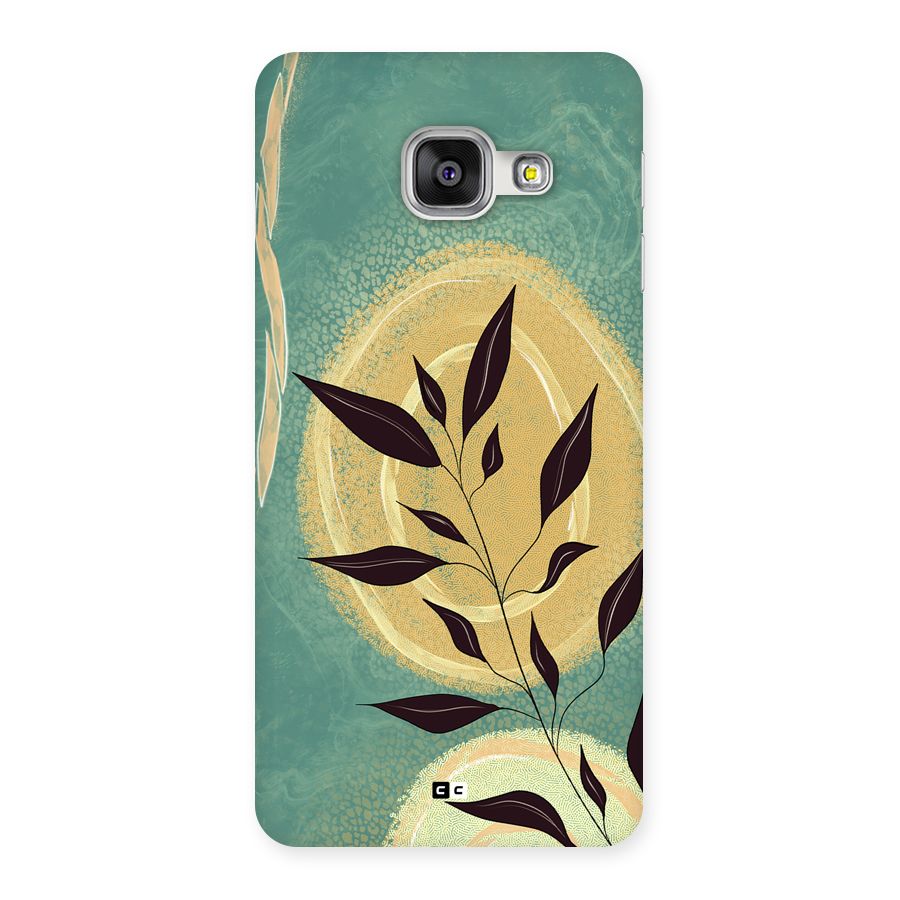 Vintage Leaf Art Back Case for Galaxy A3 (2016)