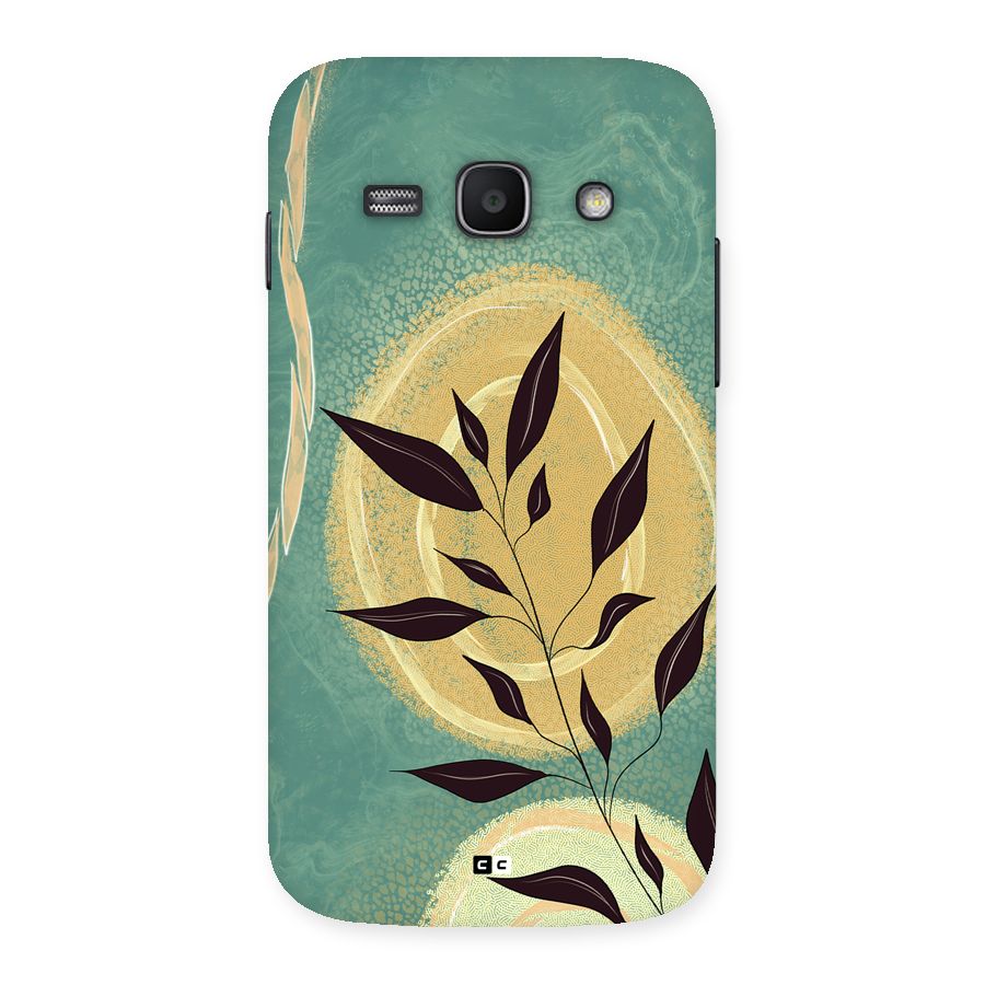 Vintage Leaf Art Back Case for Galaxy Ace3