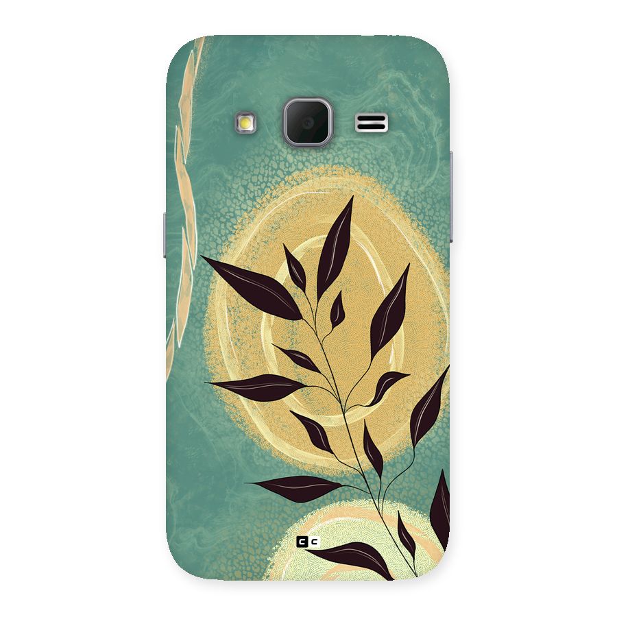 Vintage Leaf Art Back Case for Galaxy Core Prime