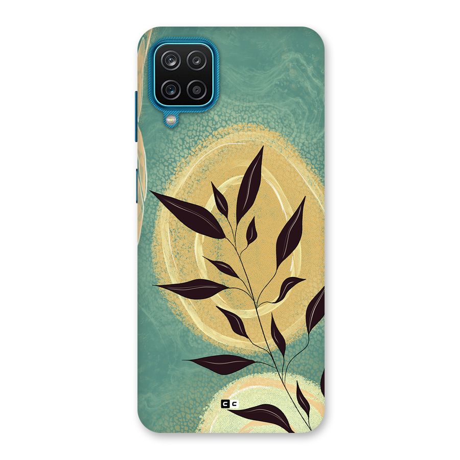 Vintage Leaf Art Back Case for Galaxy F12