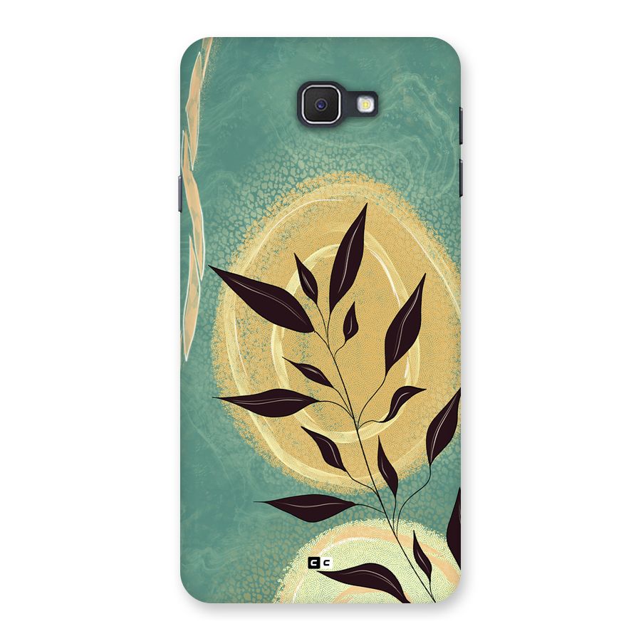 Vintage Leaf Art Back Case for Galaxy J7 Prime
