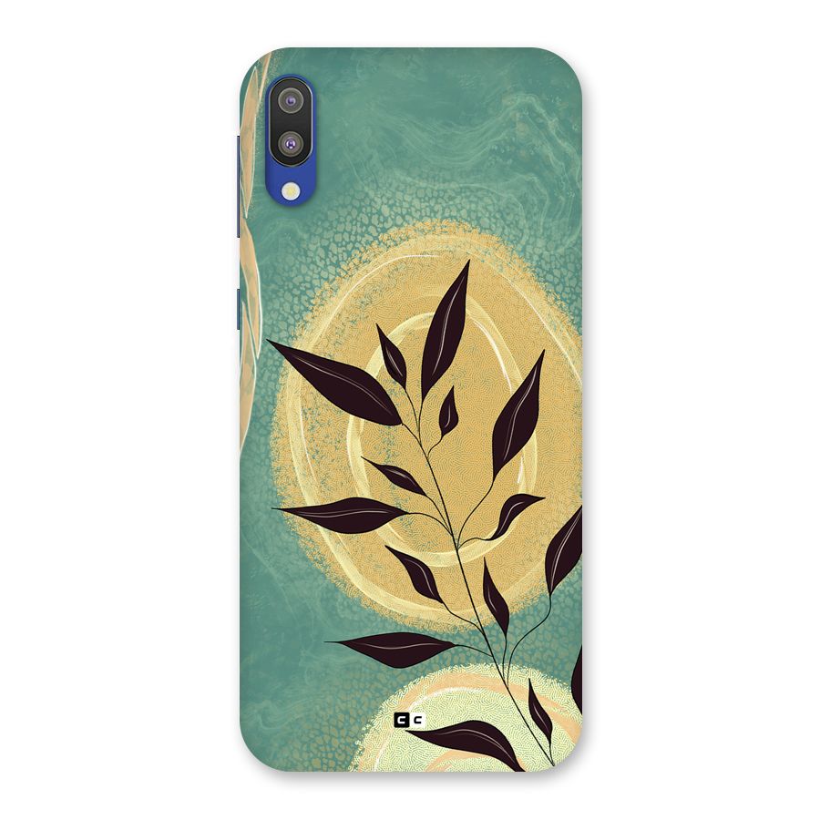 Vintage Leaf Art Back Case for Galaxy M10