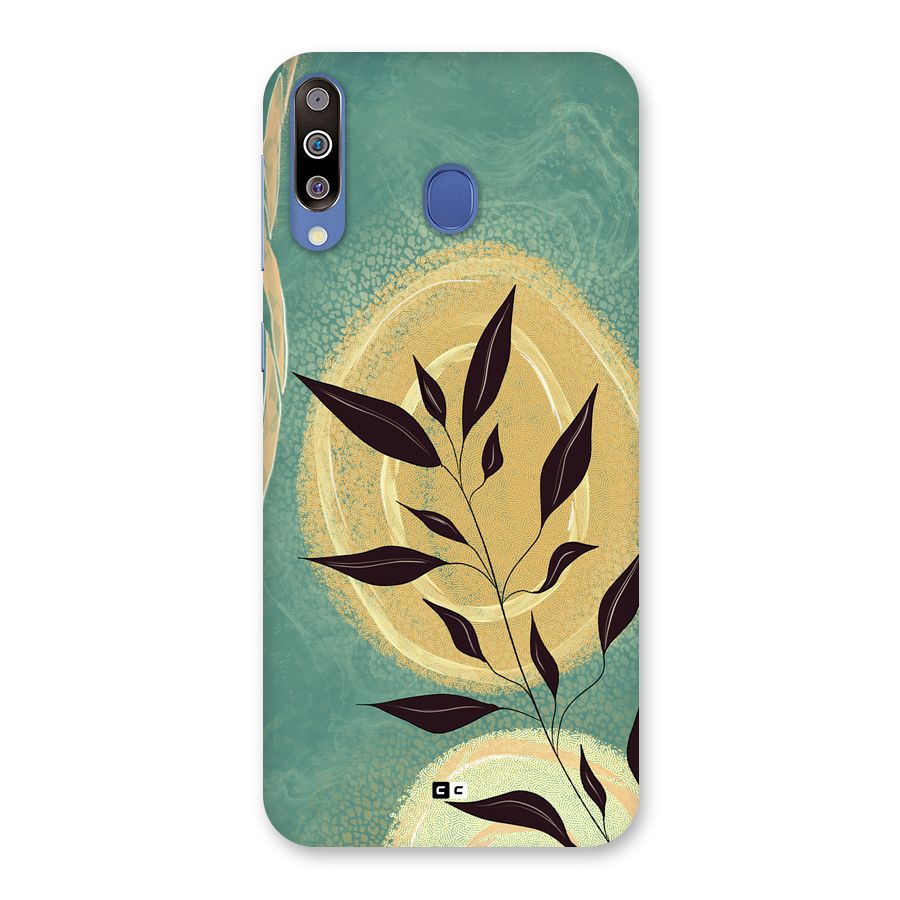 Vintage Leaf Art Back Case for Galaxy M30