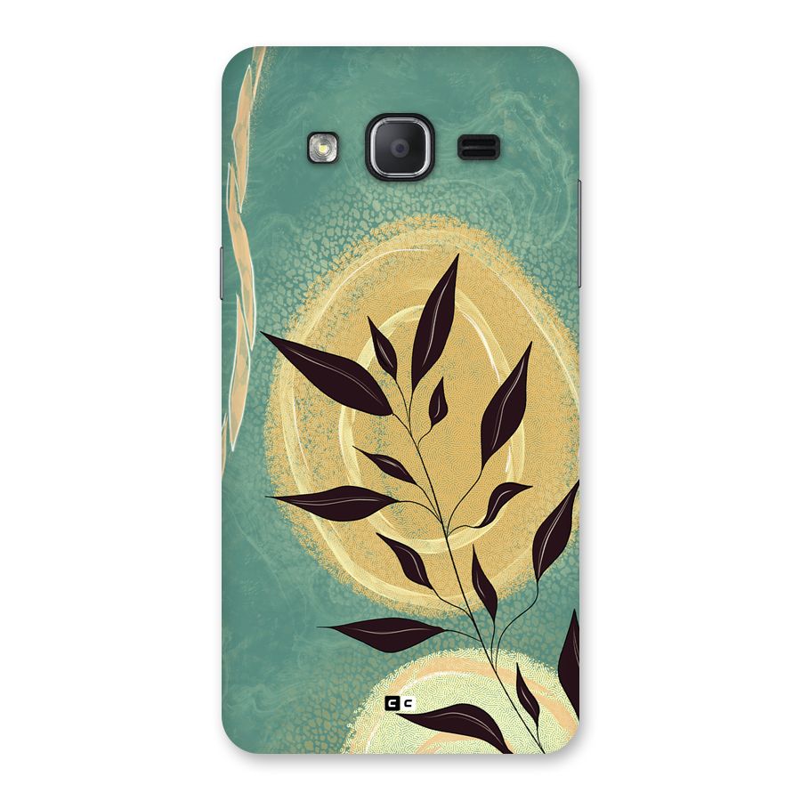 Vintage Leaf Art Back Case for Galaxy On7 2015