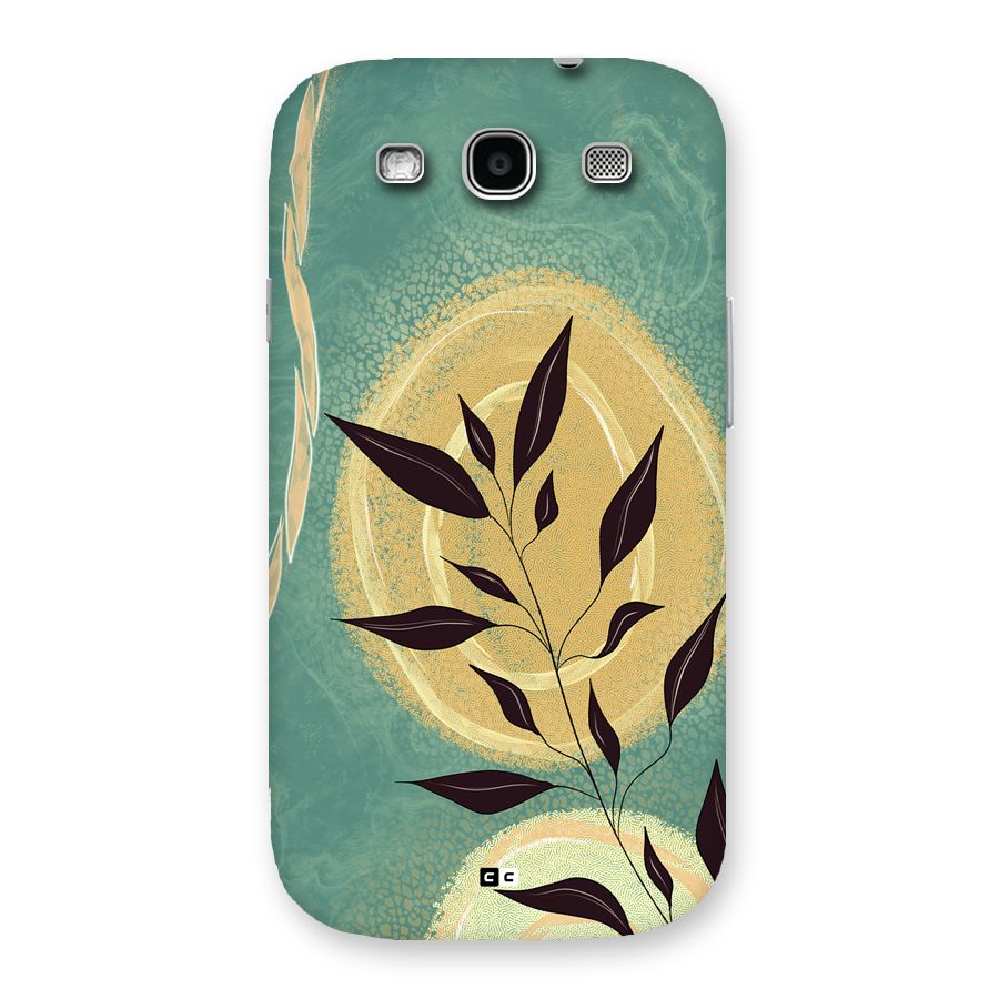 Vintage Leaf Art Back Case for Galaxy S3