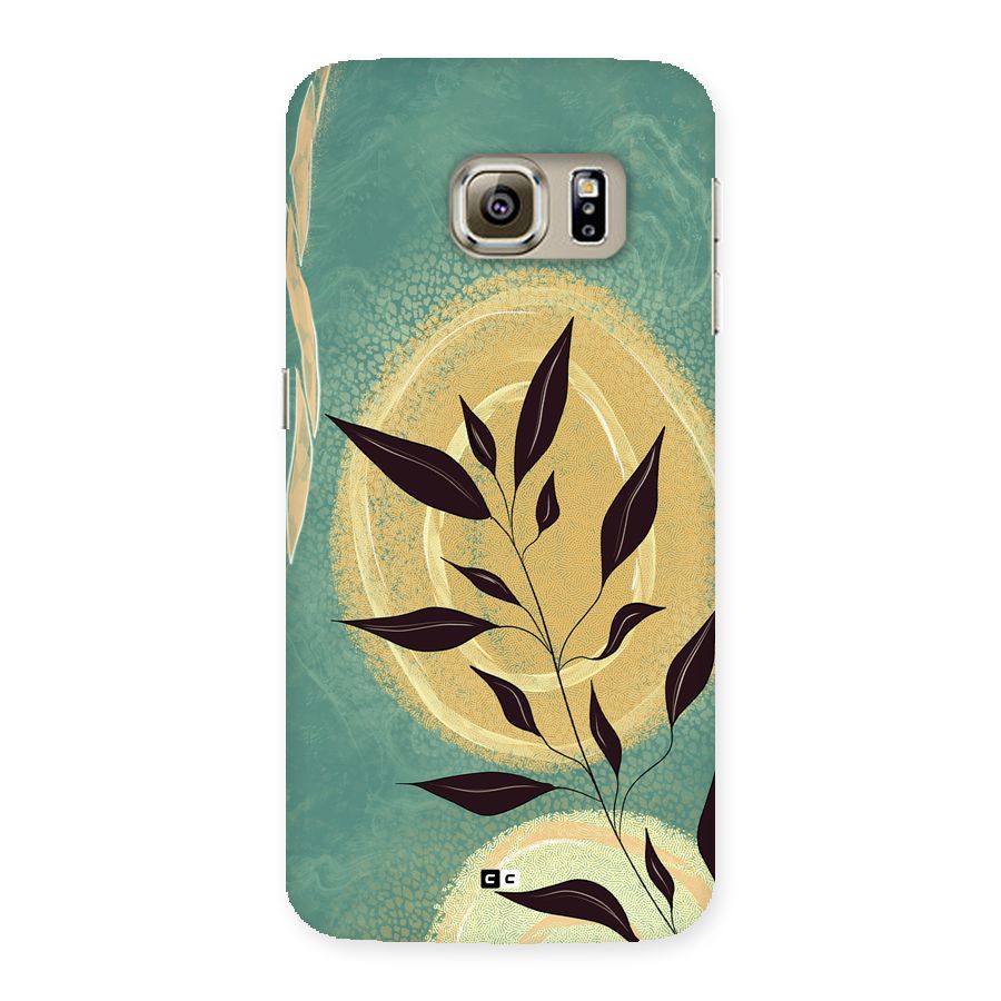 Vintage Leaf Art Back Case for Galaxy S6 Edge Plus
