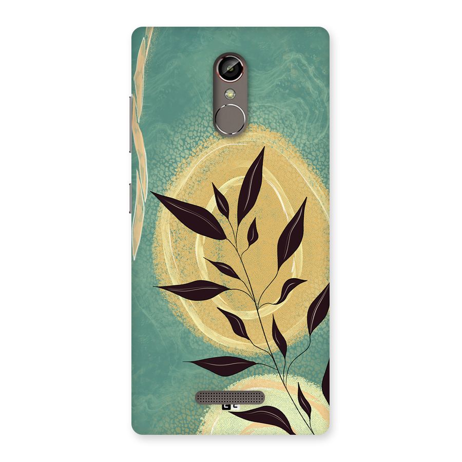 Vintage Leaf Art Back Case for Gionee S6s
